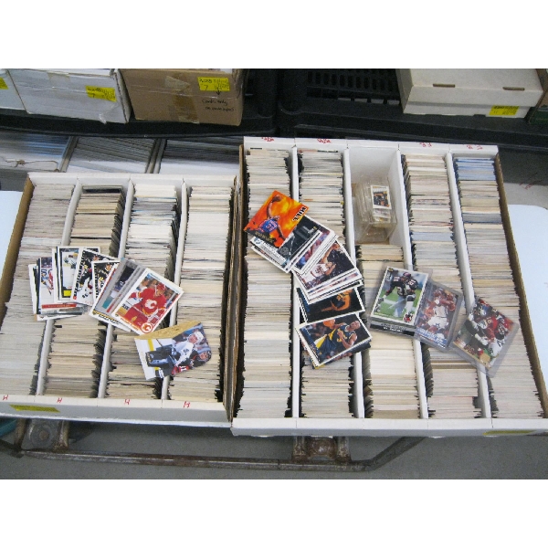 2 BOXES OF SPORTS COLLECTOR CARDS