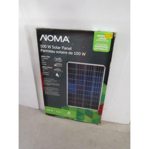 NOMA 100W SOLAR PANEL IN BOX