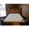 Image 4 : QUEEN SIZE PINE BEDFRAME