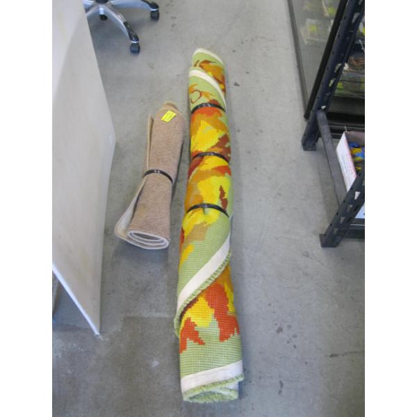 4'6 X2'3  CARPET & ROUND 6' CARPET