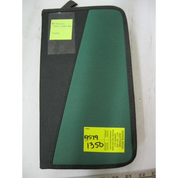 BINDER OF XBOX & XBOX 360 GAMES - 23 GAMES, SOME MANUALS