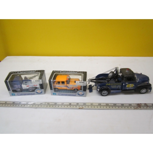 3 DIECAST TRUCKS