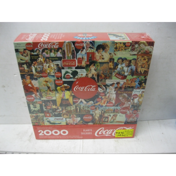 COCA COLA PUZZLE - 2000 PIECES