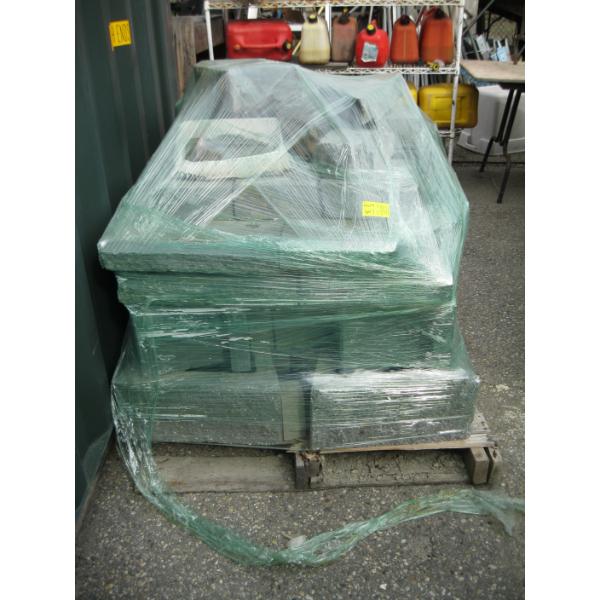 PALLET OF CEMENT STONES