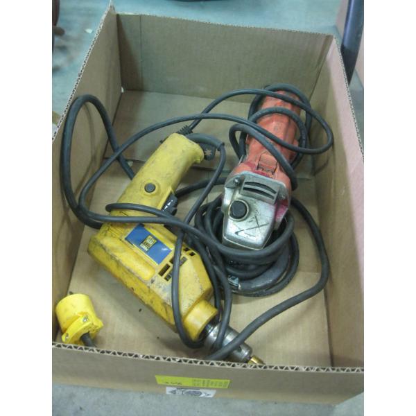 MISC. ANGLE GRINDER & DRILL