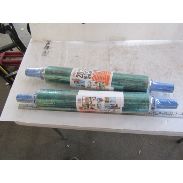 2 NEW 20"X1000FT SHRINK WRAP