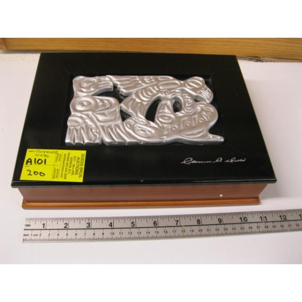 CLARENCE WELLS WOODEN BOX