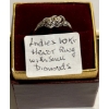 Image 1 : LADIES 10KT HEART RING W/SMALL DIAMONDS - SZ 7