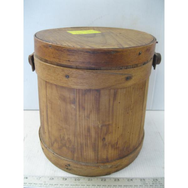 BARREL FIRKIN SUGAR BUCKET, C. WILDE & SON