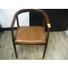 Image 1 : WOOD FRAMED UPHOLSTERED DINING CHAIR