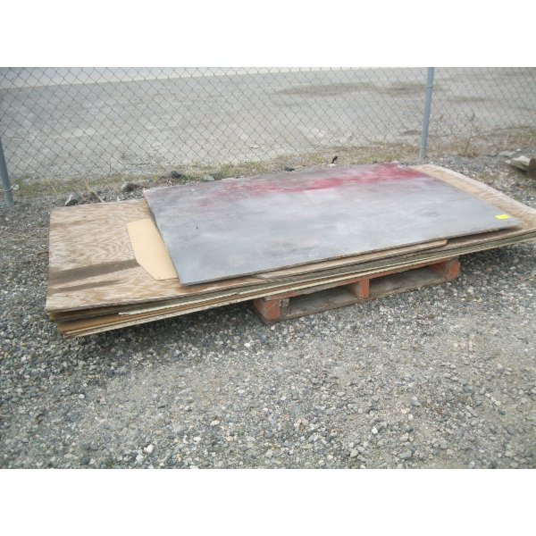 PALLET OF ASST'D PLYWOOD PIECES