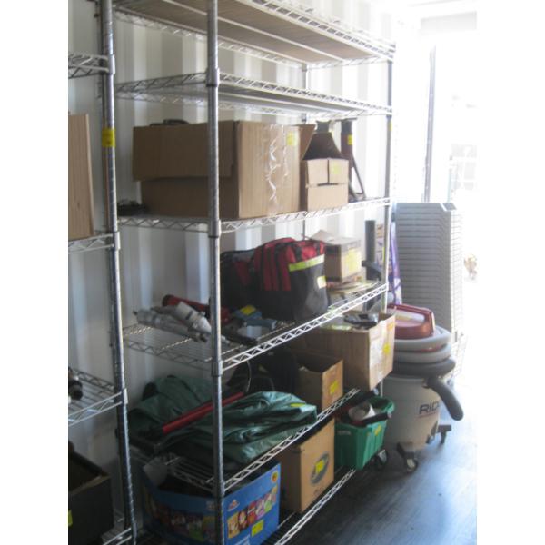 6 SHELF METRO RACK W/EXTRA SHELF