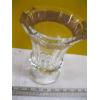 Image 2 : MOSERS 24KT GOLD RIM CRYSTAL VASE