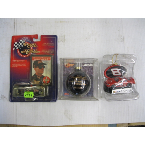 3 DALE JR. NASCAR COLLECTOR ITEMS