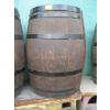 Image 1 : DARK OAK WINE BARRELL W/OPENING