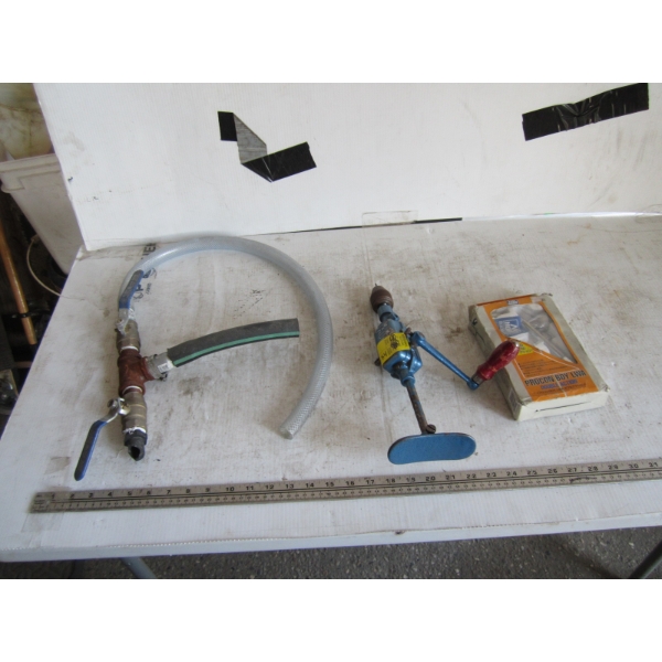 MANUAL DRILL, MR. HOBBY DOUBLE ACTION SPRAYER, ETC.