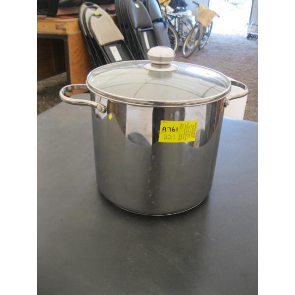 LG. STAINLESS STEEL POT