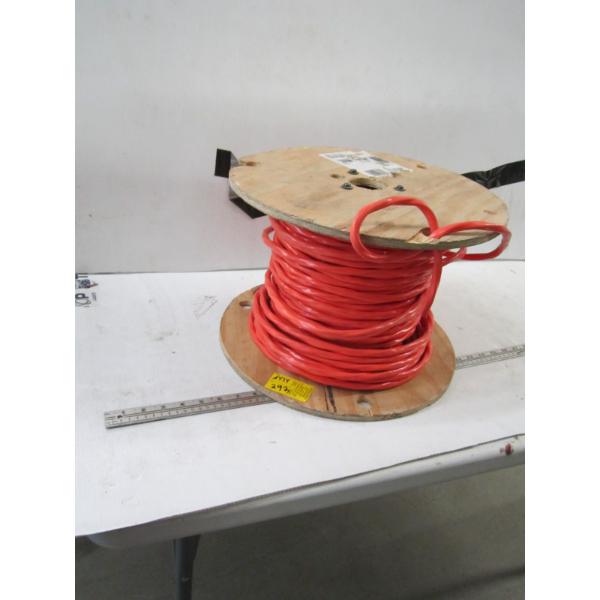 SPOOL OF 10AWG ORANGE WIRE
