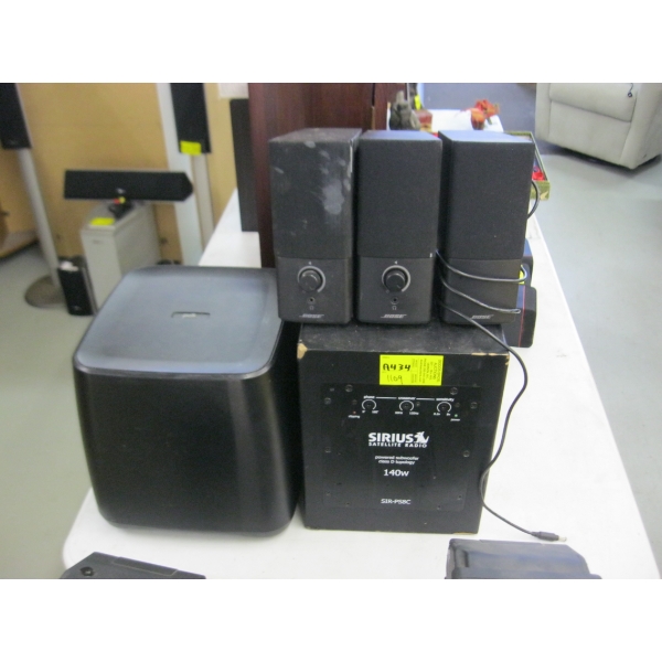 ASST. SPEAKERS - BOSE, POLK, ETC.