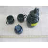 Image 3 : POTTERY DECANTER & 3 MUGS