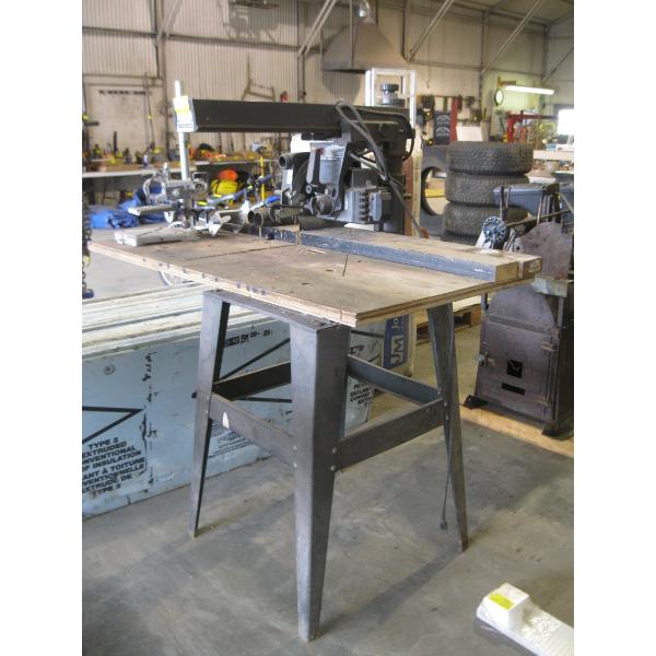 CRAFTSMAN 10" RADIO ARM SAW & A DRILL PRESS STAND