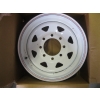 Image 1 : NEW 8 BOLT 6.5 CENTER TRAILER RIM - 6X16 - 