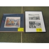 Image 1 : 2 FRAMED PICTURES - GREENWOOD CITY HALL & KELOWNA