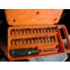 Image 2 : 3 CASE SET OF SCREWDRIVER BIT SET, DRUM SANDER KIT & AIR BRAD NAILER