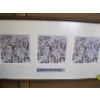 Image 1 : 3 PICTURE FRAMED PICTURE