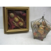 Image 3 : CERAMICS BY ANNE & A GLASS CASE OF PAINTED EGGS