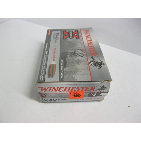 WINCHESTER 30-40 KRAG 180GR|1X20 CENTERFIRE CARTRIDGES