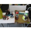 Image 1 : ZOTEKI & BEAST WARS TRANSFORMERS, CRIBBAGE BOARDS W/PEGS & 2 METAL GUMBALL MACHINES