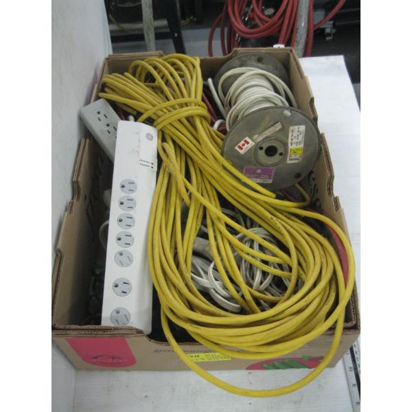 EXTENSION CORDS, WIRE, POWER BARS