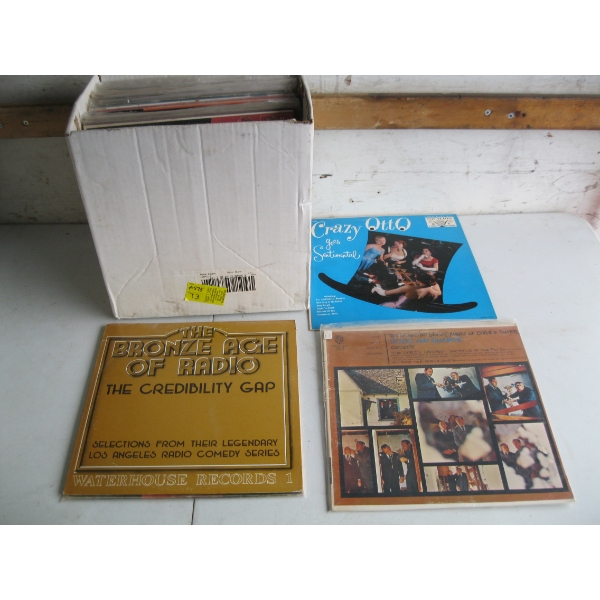 BOX OF MISC. RECORDS