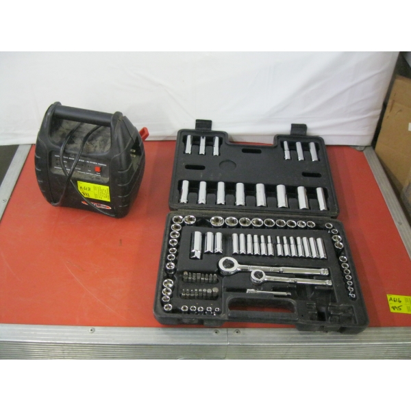 BOOSTER PACK & A SEARS CRAFTSMAN CASED TOOL SET