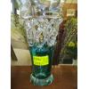 Image 1 : GREEN & CLEAR UNIQUE VASE