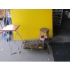 Image 1 : STOOL, PROJECTION TABLE & A FOLDING TEACART