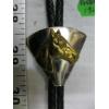 Image 1 : SILVER & GOLD BOLO TIE W/HORSE HEAD