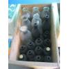 Image 3 : 3 WOODEN CRATES OF GLASS BOTTLES & CANNISTERS