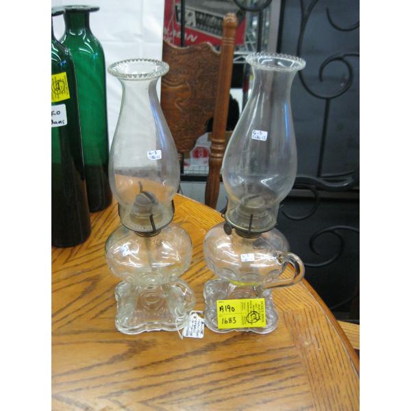 2 FINGER OIL LANTERNS