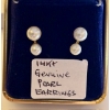 Image 1 : 14KT GENUINE PEARL EARRINGS