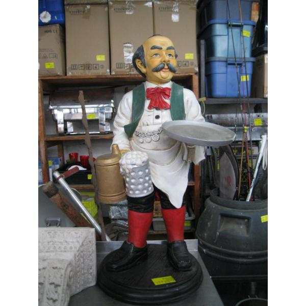 BEER SERVER FIGURINE