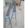 Image 2 : 2 METAL FOLDING SAWHORSES