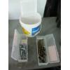 Image 2 : 3 CONTAINERS OF NAILS, SCREWS, ETC.