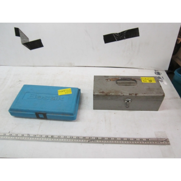BOSTITCH HEAVY DUTY POP RIVET TOOL KIT & A FAIRBANKS WESTWARD 1/4" CAP POLISHER