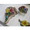 Image 2 : ASST. CHINA FLORALS, CAPADEMONTE PIECES, ETC.