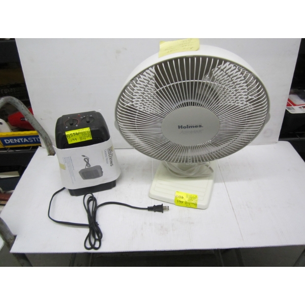 ELECTRIC FAN & ELECTRIC HEATER