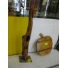 Image 2 : LG. WOODEN GIRAFFE & APPLE SHAPE SPOON HOLDER