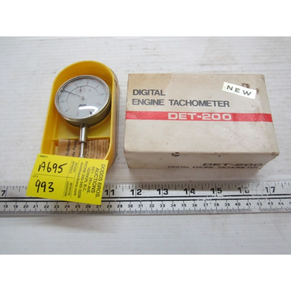 DIGITAL TACHOMETER & A GAUGE