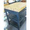 Image 3 : IKEA TABLE W/CUTTING BOARD TOP